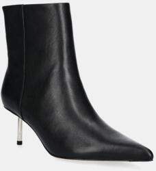 Stand Studio bőr csizma Madison Studded Boot fekete, női, tűsarkú, 66335-7770 - fekete Női 40