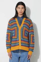 Corridor pamut kardigán Sunburst Cardigan narancssárga, SW0109 - narancssárga M