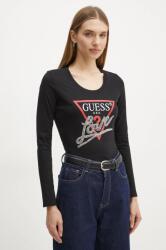 GUESS hosszú ujjú női, fekete, W5RI64 I3Z14 - fekete XS