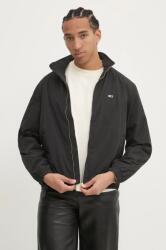 Tommy Jeans rövid kabát férfi, fekete, átmeneti, oversize, DM0DM20655 - fekete XL