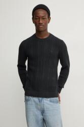 Abercrombie & Fitch gyapjúkeverék pulóver férfi, KI120-4197 - fekete L