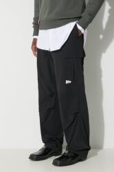 Billionaire Boys Club nadrág Cargo férfi, fekete, egyenes, B23411 - fekete L