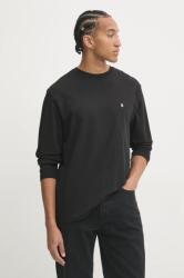 Volcom pamut hosszúujjú fekete, sima, A3632406 - fekete L