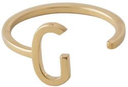 Design Letters aranyozott ezüst gyűrű 90601000G - arany Univerzális méret