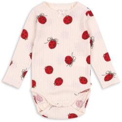 Konges Sløjd pamut baba body MINNIE LADYBUG BODY GOTS KS102207 - bézs 50-56