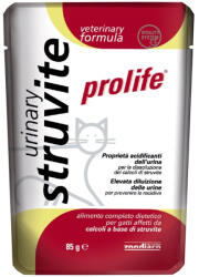 Prolife PROLIFE Urinary Struvite, Pui, dietă veterinară, plic hrană umedă pisici, sistem urinar, (în aspic), bax, 85g x 12buc