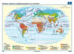  Pământul. Sistemul zonalităţii geografice şi a climatelor