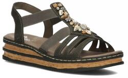 RIEKER Sandale cu talpa ortopedica, 62949-45