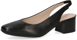 Caprice Pantofi eleganti decupati din piele naturala, Caprice, 9-29500-42 022, negru