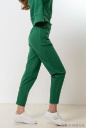 Hermosa Pantaloni de Trening Adelyn din Tricot Verde