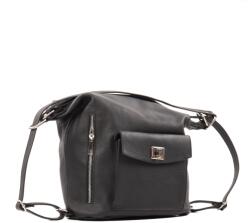 Zea Poseta dama, piele naturala, DUO M205 Negru