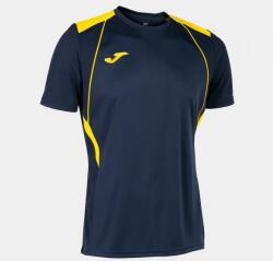Joma CHAMPIONSHIP VII SHORT SLEEVE T-SHIRT dressz / póló tengerészkék sárga 2XL