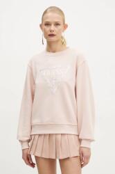 GUESS felső rózsaszín, női, nyomott mintás, W5RQ09 K8802 - rózsaszín M