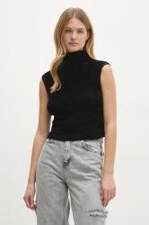 ANSWEAR top fekete, sima - fekete M/L - answear - 8 890 Ft