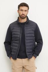 Tommy Hilfiger felső sötétkék, férfi, sima, MW0MW37461 - sötétkék M