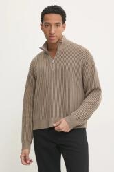 Abercrombie & Fitch pulóver meleg, férfi, bézs, KI120-4181 - bézs L