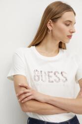 Guess t-shirt női, bézs, W5RI19 I3Z14 - bézs XL