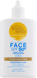 Fluid facial de protectie solara SPF 50+, 50 ml, Bondi Sands