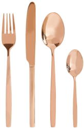Premier Housewares Tacâmuri arămiu din oțel inoxidabil 16 buc. Avie - Premier Housewares Tacam