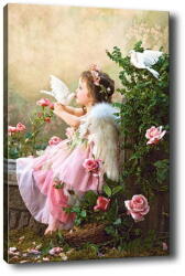 Vavien Artwork Tablou Tablo Center Little Angel, 40 x 60 cm