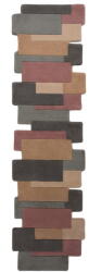 Flair Rugs Covor tip traversă din lână Flair Rugs Collage Earthy, 60x230 cm Covor