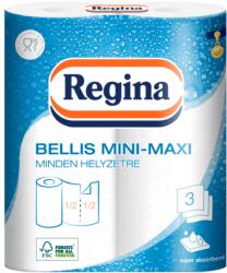 Háztartási papírtörlő 3 rétegű 100 lap/tekercs 2 tekercs/csomag Bellis Mini-Maxi fehér (48973)