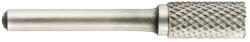 Fe Powertools ZYB hengeres keményfém carbide fejű turbómaró (rotormaró) homlokvágattal. Fej: 12x25mm. Szár: 6mm (FE-801-1201)