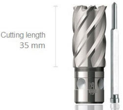 BDS Maschinen HSS-Co8 M42 FEIN Quick-In magfúró, munkahossz: 35mm, átmérő: 32 (KBK-F-032)
