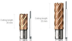BDS Maschinen Vario Plus TiN bevonatos magfúró, munkahossz: 30mm, átmérő: 47 (KBK-VP-047)