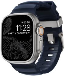 Nomad Goods Rocky Point curea Apple Watch 49/45/44/42mm albastru închis (NM013589858)