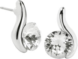 Levien Elegáns fülbevaló Chaton Wave Crystak