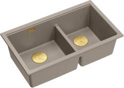 Quadron Logan chiuveta graniteq 76x45 cm bej HQL7645U4_PVDG1_U (HQL7645U4PVDG1U) Chiuveta