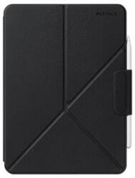 PITAKA Husa Pitaka MagEZ Folio 2 pentru iPad Pro 11 2024, Negru/Gri (FOL2401P)