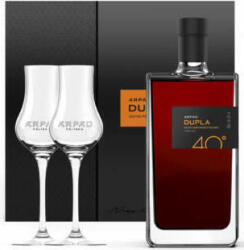 Árpád Pálinka Árpád Dupla Ágyas Cigánymeggy pálinka 0, 5l 60% + 2 pohár DD DRS