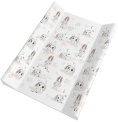 Color pelenkázó lap puha 2 oldalú 70x50cm nyuszik tapéta - neobaby