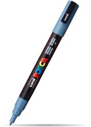 uni Marker UNI Posca PC-3M, varf 0.9 - 1.3 mm, Gri Albastrui (M631)