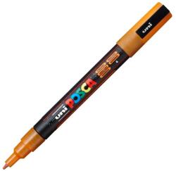 uni Marker UNI Posca PC-3ML, 0.9 - 1.3 mm, Portocaliu cu sclipici (M1273)
