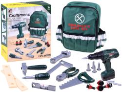Inlea4Fun Szerszámos készlet zöld táskával Inlea4Fun CRAFTSMAN´S TOOL BOX (JO-ZA3539)