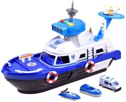 Inlea4Fun Rendőrhajó szett fénnyel és hanggal Inlea4Fun POLICE PORCE (JO-ZA3341)