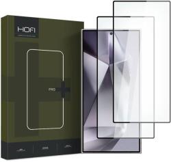HOFI 70204 Samsung Galaxy S24 Ultra HOFI Glass Pro+ üveg képernyővédő fólia, 2 db-os csomag, Fekete (70204)