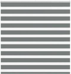 vidaXL zebrafüggönnyel sötét szürke szövetszélesség 135, 9cm poliészter (4014113)