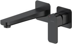 Oltens Hadsel mosdócsaptelep süllyesztett fekete matt 32106300 (32106300)