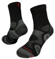 Northman Trekking Mid Merino Șosete Black/Šedá 45-47 EU