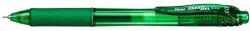Pentel Rollertoll zselés 0, 25mm, tűhegyű BLN105-DX, Pentel EnerGelX, írásszín zöld (BLN105-DX)