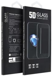  70891 Apple iPhone 15 Pro Max Fekete 5D-teljes (teljes felület ragasztó) lefedettséget biztosító karcálló, ütésálló kijelzővédő üvegfólia, 9H tempered glass, törlőkendővel, matt fekete (70891)