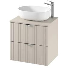 Cersanit Dulap baie suspendat 60 cm pentru lavoar, casmir mat, MDF, Cersanit Tirso (S1015-005)