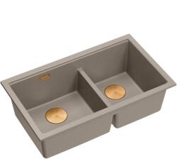 Quadron Logan graniteq mosogató 76x45 cm bézs HQL7645U4_PVDC1_U (HQL7645U4PVDC1U)