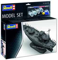 Revell Model Set KFK (Kriegsfischkutter) 1: 144 maket készlet kiegészítőkkel (65242) (65242)