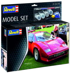 Revell Model Set Lamborghini Countach LP500S makett készlet kiegészítőkkel 1: 24 (67730) (67730)