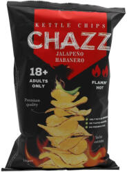 CHAZZ Chips Jalapeno-habanero 90g - delfinbuvar